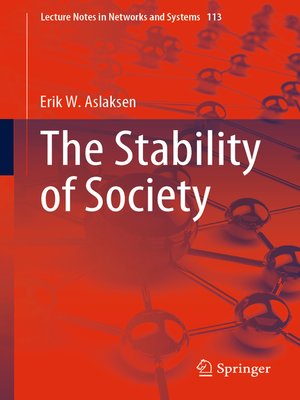 cover image of The Stability of Society